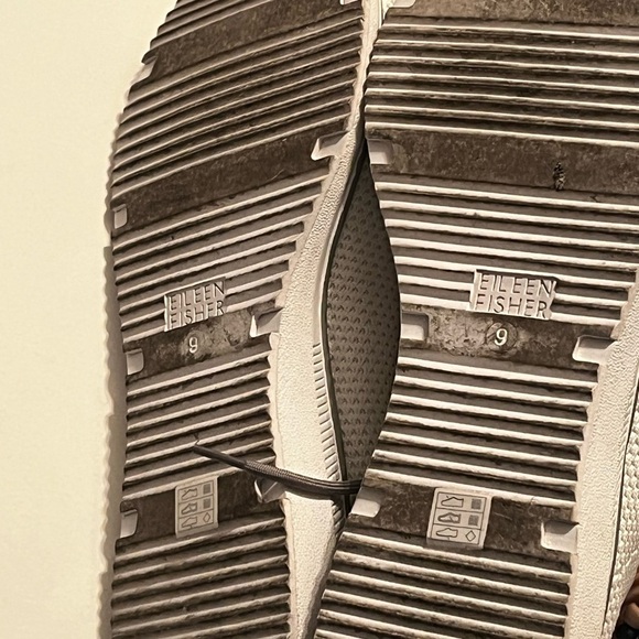 Eileen Fisher Fly Knit Renew Low Top Women Sz 9 Athletic Shoes Sneakers White - Picture 7 of 8